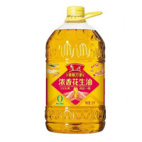 鲁花 香飘万家系列5S浓香花生油 5L