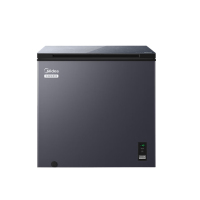 美的(Midea)145升冷藏家用冷柜冰柜冰箱-40℃超低温80%减霜一级能效玻璃 BD/BC-145KGEM