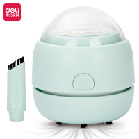 得力18891桌面清洁器迷你键盘除尘 橡皮屑清洁器学生用品(浅绿)(盒)