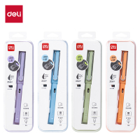 得力S5速干学生钢笔EF明尖(1笔+1吸墨器+1墨囊/盒)