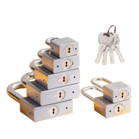 地造天成 SJ3600 20mm*20mm 合金通开挂锁 (计价单位:个) 银色