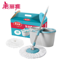 美丽雅高效清洁旋转设计乐动甩水拖