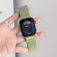 适用华为手表Watch FIT4pro表带Watchfit4原野绿fit4官方同款编织尼龙腕带fit3夏天透气3264