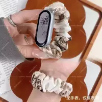 适用小米手环10表带大肠发圈手腕带9/8/7/6/5/4/3代NFC通用替换带智能配件小众高级感十九带新国风个性3264