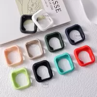 适用于vivowatchgt保护壳vivo手表WatchGT软硅胶保护套iQOOWATCH GT半包彩色手表套卡3264