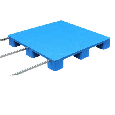 宁储 塑料托盘 平板九脚托盘 100*100*14cm+3钢 张