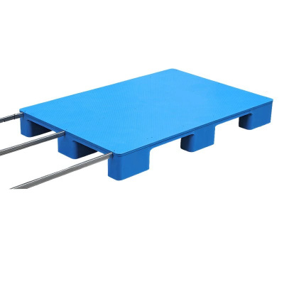 宁储 塑料托盘 平板九脚托盘 120*80*14cm+3钢 张