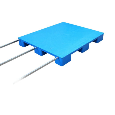 宁储 塑料托盘 平板九脚托盘 120*100*14cm+3钢 张