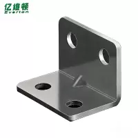 亿维顿 不锈钢角码 四孔25*25*38 2mm厚 个