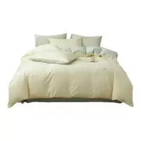 亿维顿全棉水洗棉床上用品床单被套罩三件套