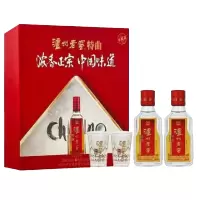 泸州老窖 [2018年]特曲小酒版礼盒 52度 50ml*2瓶 浓香型白酒