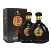 习酒 1219鉴赏级(黑) 两瓶装 53度500ml酱香型 新老版本年份随机