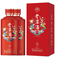 潭酒 老潭酒中国红 两瓶装 53度500ml酱香型 新老版本年份随机