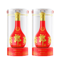郎酒 红花郎红十五 53度500ml 酱香型白酒 四代五代随机发货 年份随机