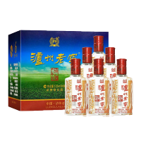 泸州老窖 六年窖头曲小酒52度125ml*6瓶 自饮小酌