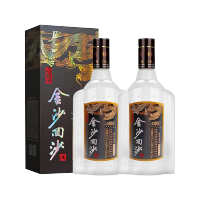 金沙回沙钻石五星53度500Ml*2瓶 日期版本随机 口粮自饮