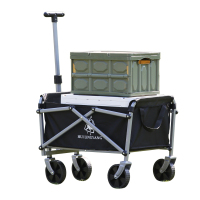 徽羚羊 云途露营车折叠推车户外露营儿童小推车营地车拉年货小拖车推车 黑色HLY-TC-25005