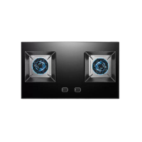 ROBAM老板 燃气灶灶具家用双眼灶台5.2kw大火力57B2D 天然气