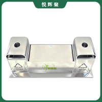 悦辉聚 不锈钢垃圾箱 L1700*W800*H800mm 个