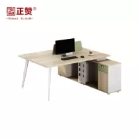 正赞 办公桌屏风工位电脑桌双人位 1400*1920*1050mm