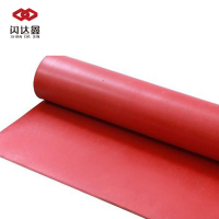 闪达鑫 厚度3mm红色普通橡胶板 50KG /捆