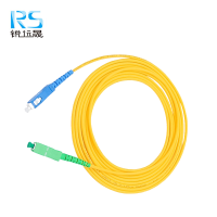 锐远晟 单模光纤尾纤SC/APC-SC/UPC-5m 10根/包