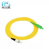 锐远晟 单模光纤尾纤FC/UPC-SC/APC-15m 10根/包