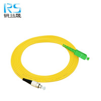 锐远晟 单模光纤尾纤FC/UPC-SC/APC-3m10根/包