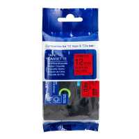 爱墨 AZE-431标签色带红底黑字12mm /个