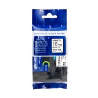 爱墨 AZE-241标签色带白底黑字18mm /个