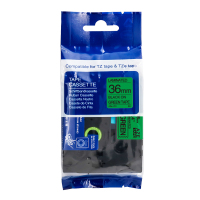 爱墨 AZE-761标签色带绿底黑字36mm /个