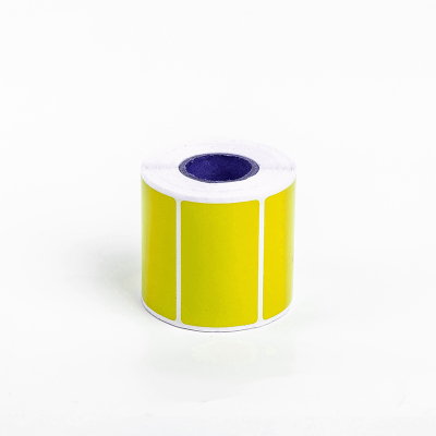 爱墨 E6-5025-600YL强粘平面标签纸黄色 /卷