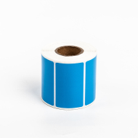 爱墨 E6-5025-600BU强粘平面标签纸蓝色 /卷