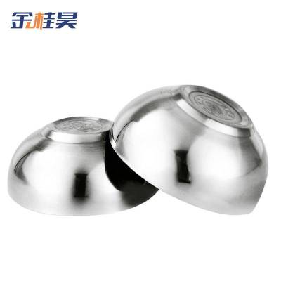 金桂昊 304不锈钢碗 亮光 碗 13cm 个