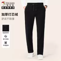 [灯芯绒]啄木鸟裤子男款2025新款加厚休闲裤工装裤男士厚款男裤