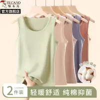 啄木鸟纯棉背心女士2025新款内搭打底修身遮副乳显瘦保暖上衣秋冬