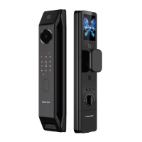 凯迪仕(kaadas)智能门锁可视猫眼大屏智能锁 人脸识别密码锁指纹锁 P30 Pro Ma双摄