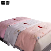 巡喜 花开富贵蚕丝被 200X230cm (条)