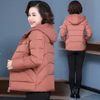 冬装外套女羽绒服女短款新款中年妈妈装小羽绒服女加厚洋气中老年品牌女装