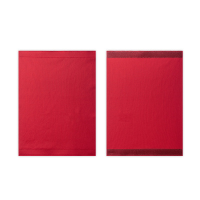 采馨 红色头枕片 头枕巾靠头巾头枕盖布系列 可定制 /块