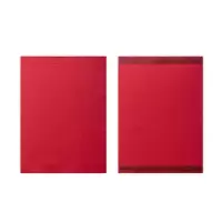 采馨 红色头枕片 头枕巾靠头巾头枕盖布系列 D系列 43cm*30cm可定制 /块