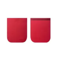 采馨 红色头枕片 头枕巾靠头巾头枕盖布系列F系列 25cm*29cm 可定制 /块