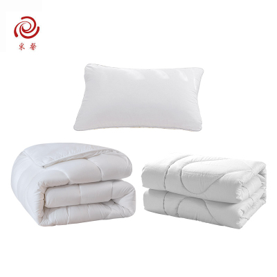 采馨 全棉被芯褥子枕芯三件套 1.2m床 套