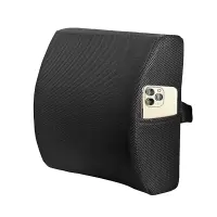 采馨 记忆棉腰靠 腰枕靠枕靠垫 31cm*33cm*12cm 只