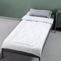 采馨 全棉褥子白色床褥床垫 90cm*200cm 条