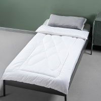 采馨 全棉褥子 白色床褥床垫 120cm*200cm 条