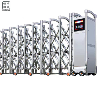 瑞琅玟珑 电动伸缩门 不锈钢伸缩门 SSM-1 米