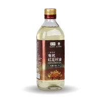 中垦飨味堂有机红花籽油（亚油酸含量≥79%）500ML 单位：瓶