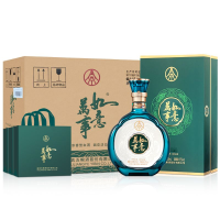 五粮液股份万事如意青雅52度500ml*6瓶纯粮食浓香型白酒礼盒装