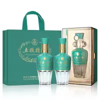五粮液股份五粮液五粮精酿玉典52度500ml*2瓶纯粮食浓香型白酒礼盒装